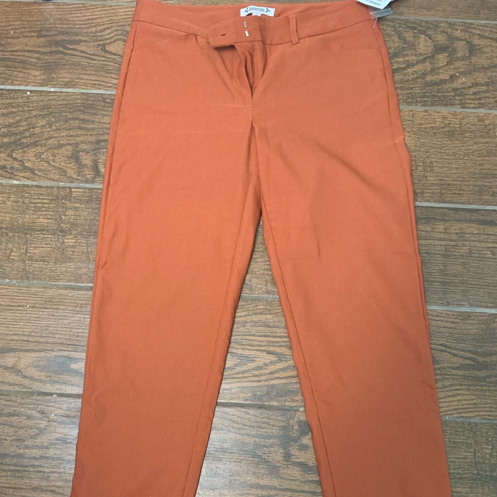 Orange Dress pants